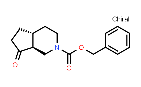 CAS No. 140211-06-9, rel-Benzyl (4aR,7aS)-7-oxooctahydro-2H-cyclopenta[c]pyridine-2-carboxylate