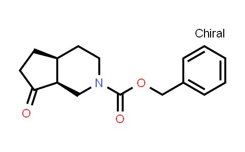 CAS No. 140211-07-0, Benzyl (4aS,7aS)-7-oxo-octahydro-1H-cyclopenta[c]pyridine-2-carboxylate