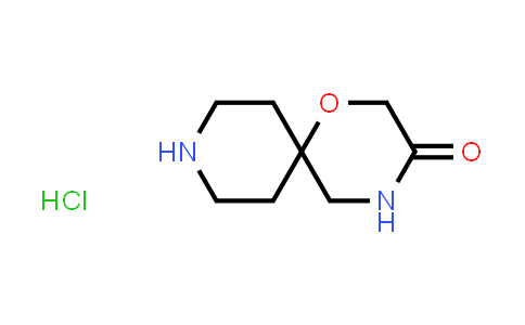 CAS No. 1402232-51-2, 1-Oxa-4,9-diazaspiro[5.5]undecan-3-one hydrochloride