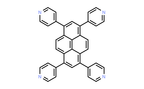 CAS No. 1402429-80-4, 1,3,6,8-Tetra(pyridin-4-yl)pyrene