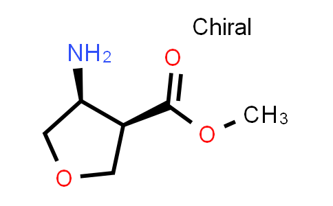 CAS No. 1402565-76-7, rel-Methyl (3R,4S)-4-aminotetrahydrofuran-3-carboxylate