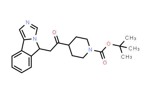 CAS No. 1402838-14-5, tert-Butyl 4-[2-(5H-imidazo[5,1-a]isoindol-5-yl)-1-oxoethyl]piperidine-1-carboxylate