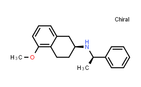 CAS No. 1403690-99-2, (S)-5-Methoxy-N-((R)-1-phenylethyl)-1,2,3,4-tetrahydronaphthalen-2-amine