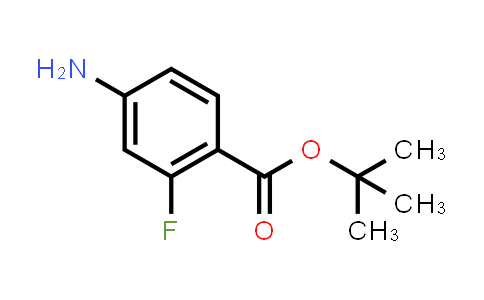 CAS No. 140373-77-9, tert-Butyl 4-amino-2-fluorobenzoate