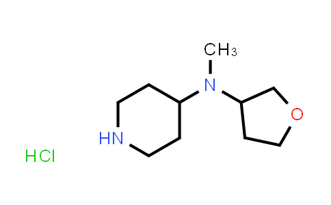 CAS No. 1403766-96-0, N-methyl-N-(oxolan-3-yl)piperidin-4-amine hydrochloride