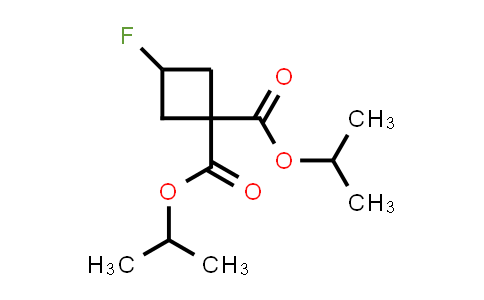 CAS No. 1403767-29-2, Diisopropyl 3-fluorocyclobutane-1,1-dicarboxylate