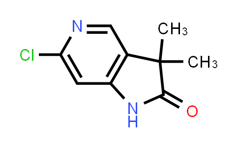 CAS No. 1403899-43-3, 6-Chloro-3,3-dimethyl-1H,2H,3H-pyrrolo[3,2-c]pyridin-2-one