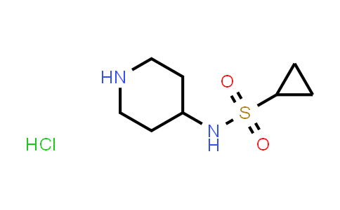 CAS No. 1403952-83-9, N-(Piperidin-4-yl)cyclopropanesulfonamide hydrochloride