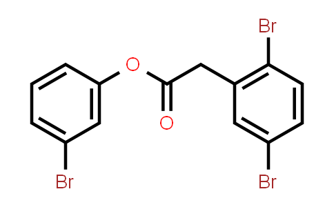 CAS No. 1403991-82-1, 2,5-Dibromophenylacetic acid 3-bromophenyl ester