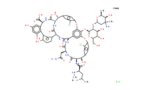 CAS No. 1404-93-9, Vancomycin (hydrochloride)