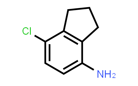 CAS No. 1404051-75-7, 7-Chloro-2,3-dihydro-1H-inden-4-amine