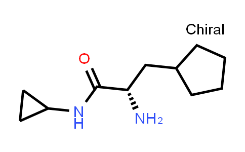 CAS No. 1404618-08-1, (S)-2-amino-3-cyclopentyl-N-cyclopropylpropanamide