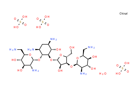 CAS No. 1405-10-3, Neomycin (sulfate)