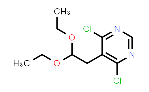 CAS No. 14052-82-5, 4,6-Dichloro-5-(2,2-diethoxyethyl)pyrimidine