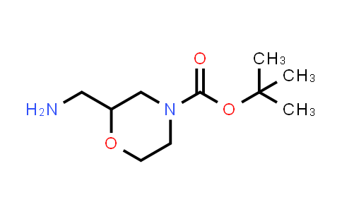 CAS No. 140645-53-0, 2-Aminomethyl-4-boc-morpholine