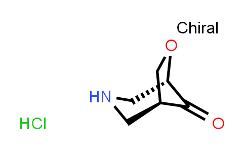 CAS No. 1408002-79-8, (1S,5S)-6-Oxa-3-azabicyclo[3.2.1]octan-8-one hydrochloride