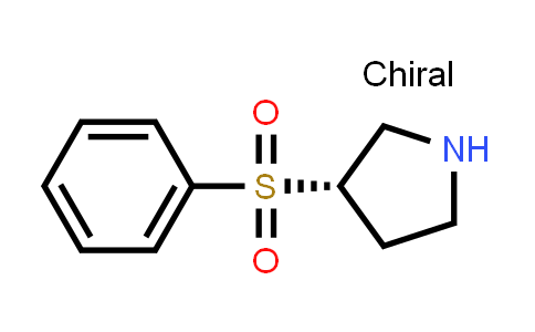 CAS No. 1408057-40-8, (S)-3-(Phenylsulfonyl)pyrrolidine