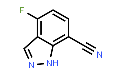 CAS No. 1408058-17-2, 4-Fluoro-1H-indazole-7-carbonitrile