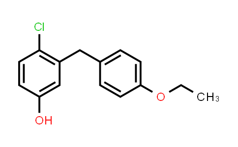 CAS No. 1408077-50-8, 4-Chloro-3-(4-ethoxybenzyl)phenol