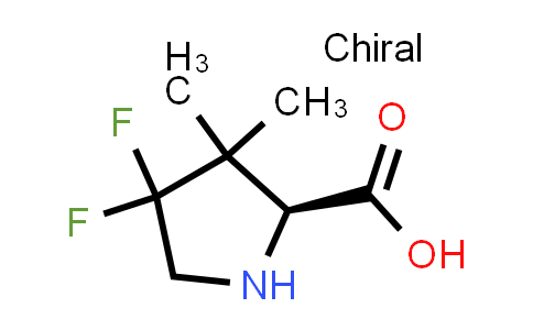 DY522036 | 1408278-20-5 | (S)-4,4-Difluoro-3,3-dimethylpyrrolidine-2-carboxylic acid