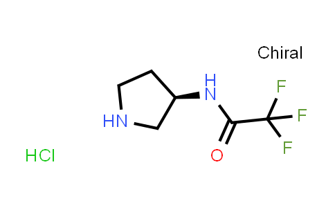 CAS No. 141043-16-5, (R)-2,2,2-Trifluoro-N-(pyrrolidin-3-yl)acetamide hydrochloride