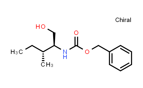 CAS No. 141113-74-8, benzyl ((2S,3R)-1-hydroxy-3-methylpentan-2-yl)carbamate