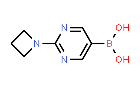 CAS No. 1411643-59-8, (2-(Azetidin-1-yl)pyrimidin-5-yl)boronic acid