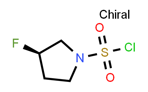 CAS No. 1411774-27-0, (R)-3-Fluoropyrrolidine-1-sulfonyl chloride