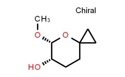 CAS No. 1412808-15-1, rel-(5R,6S)-5-Methoxy-4-oxaspiro[2.5]octan-6-ol