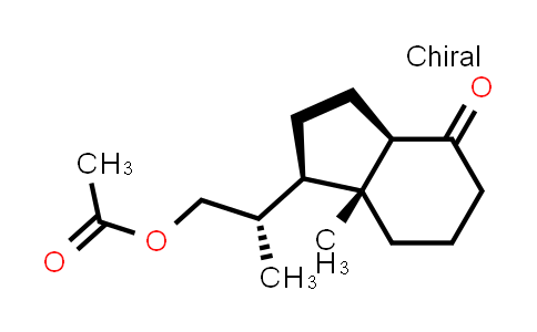 CAS No. 141411-00-9, (S)-2-((1R,3aR,7aR)-7a-methyl-4-oxooctahydro-1H-inden-1-yl)propyl acetate