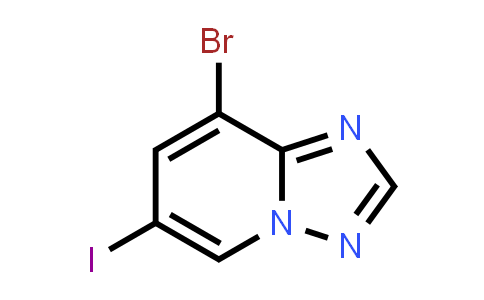 CAS No. 1415314-10-1, 8-Bromo-6-iodo-[1,2,4]triazolo[1,5-a]pyridine