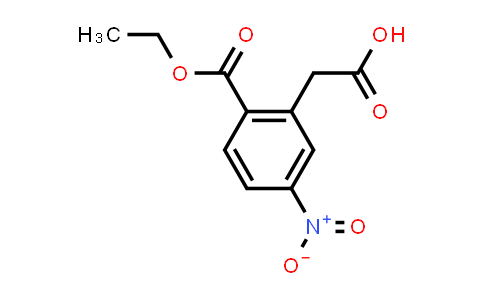 CAS No. 1415560-09-6, 2-(2-(Ethoxycarbonyl)-5-nitrophenyl)acetic acid