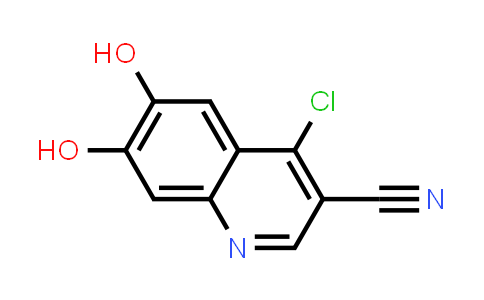 CAS No. 1415562-51-4, 4-Chloro-6,7-dihydroxyquinoline-3-carbonitrile