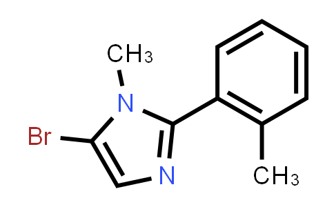 CAS No. 1415562-59-2, 5-Bromo-1-methyl-2-(o-tolyl)-1H-imidazole