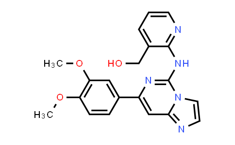 CAS No. 1415564-51-0, (2-(7-(3,4-Dimethoxyphenyl)imidazo[1,2-c]pyrimidin-5-ylamino)pyridin-3-yl)methanol