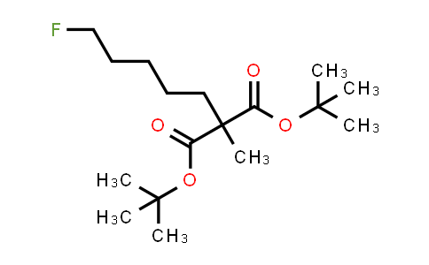 CAS No. 1415564-81-6, Di-tert-Butyl 2-(5-fluoropentyl)-2-methylmalonate
