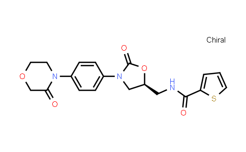 CAS No. 1415566-28-7, (S)-N-((2-oxo-3-(4-(3-oxomorpholino)phenyl)oxazolidin-5-yl)methyl)thiophene-2-carboxamide