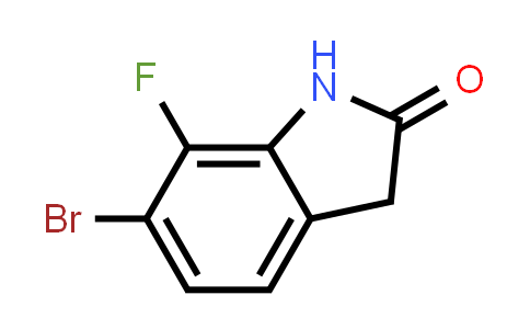 CAS No. 1415580-09-4, 6-Bromo-7-fluoroindolin-2-one