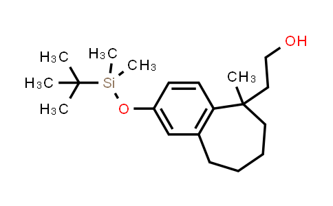 CAS No. 1415611-16-3, 5H-Benzocycloheptene-5-ethanol, 2-[[(1,1-dimethylethyl)dimethylsilyl]oxy]-6,7,8,9-tetrahydro-5-methyl-