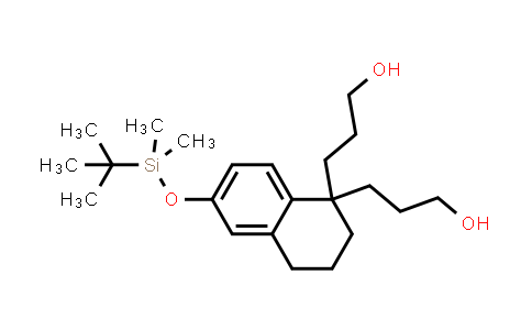 CAS No. 1415611-41-4, 1,1(2H)-Naphthalenedipropanol, 6-[[(1,1-dimethylethyl)dimethylsilyl]oxy]-3,4-dihydro-