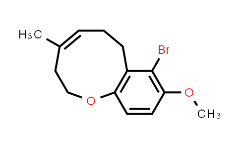 CAS No. 1415611-82-3, 1-Benzoxonin, 8-bromo-2,3,6,7-tetrahydro-9-methoxy-4-methyl-, (4Z)-