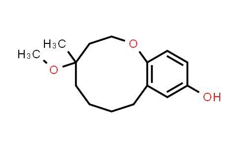 CAS No. 1415612-05-3, 2H-1-Benzoxecin-10-ol, 3,4,5,6,7,8-hexahydro-4-methoxy-4-methyl-