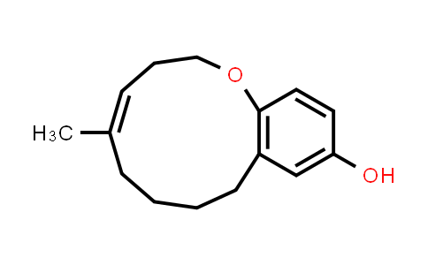 CAS No. 1415612-09-7, 1-Benzoxacycloundecin-11-ol, 2,3,6,7,8,9-hexahydro-5-methyl-, (4E)-