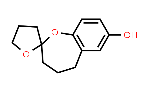 CAS No. 1415612-54-2, Spiro[1-benzoxepin-2(3H),2'(3'H)-furan]-7-ol, 4,4',5,5'-tetrahydro-
