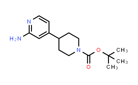 CAS No. 1415812-95-1, tert-Butyl 4-(2-aminopyridin-4-yl)piperidine-1-carboxylate