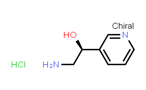 CAS No. 1416354-93-2, (S)-2-Amino-1-(pyridin-3-yl)ethanol hydrochloride