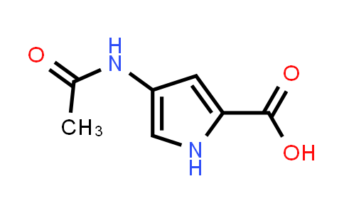 CAS No. 1416404-59-5, 4-Acetamido-1H-pyrrole-2-carboxylic acid