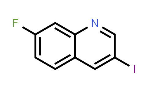 CAS No. 1416440-27-1, 7-Fluoro-3-iodoquinoline