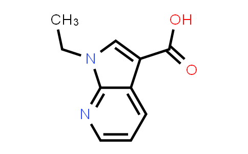 CAS No. 141650-53-5, 1H-Pyrrolo[2,3-b]pyridine-3-carboxylic acid, 1-ethyl-