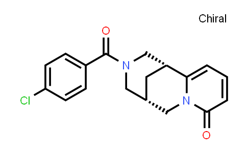 CAS No. 1416565-31-5, 1,5-Methano-8H-pyrido[1,2-a][1,5]diazocin-8-one, 3-(4-chlorobenzoyl)-1,2,3,4,5,6-hexahydro-, (1R,5S)-